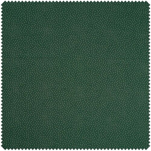 Westfalenstoffe Baumwoll-Stoff "Pünktchen Grün-Beige"