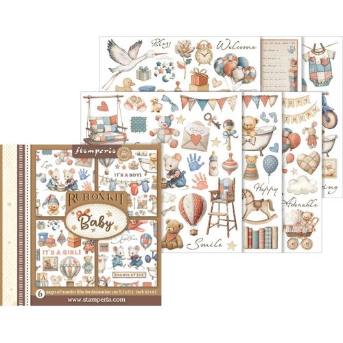 Stamperia Rub On Sortiment "Baby"