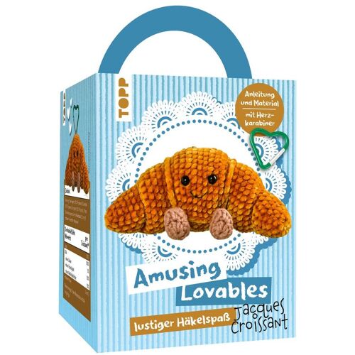 Topp Häkelset "Amusing Lovables - Jacques Croissant"