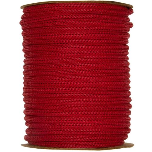 HALBACH Strickschlauch aus Papiergarn, 30m - Rot