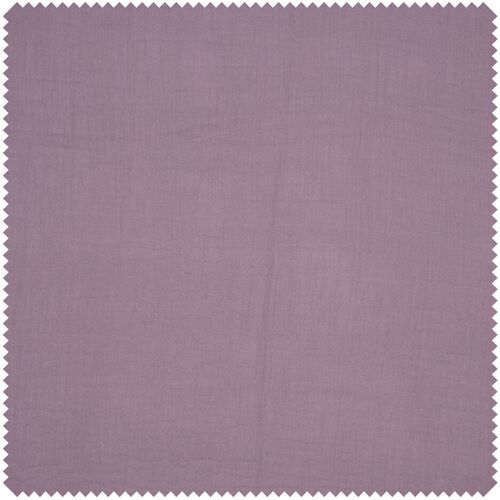 Musselin-Baumwollstoff "Uni" - Flieder