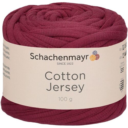 Schachenmayr "Cotton Jersey" - Weinrot