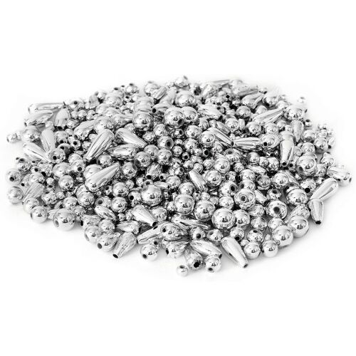 Zauberperle Metallic-Perlenmischung - Silber