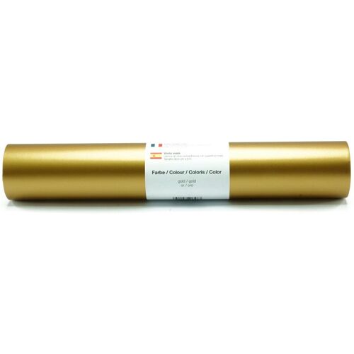 Europe Warehouse GmbH & Co. KG Selbstklebende Vinyl Folie - Gold-Matt