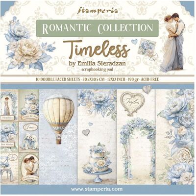 Stamperia Scrapbook-Block "Timeless" Stamperia Scrapbook-Block "Timeless"