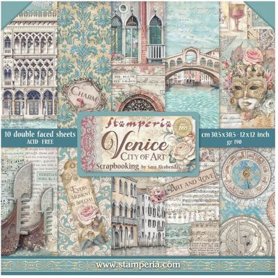 Stamperia Scrapbook-Block "Venice" Stamperia Scrapbook-Block "Venice"