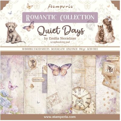 Stamperia Scrapbook-Block "Quiet Days" Stamperia Scrapbook-Block "Quiet Days"