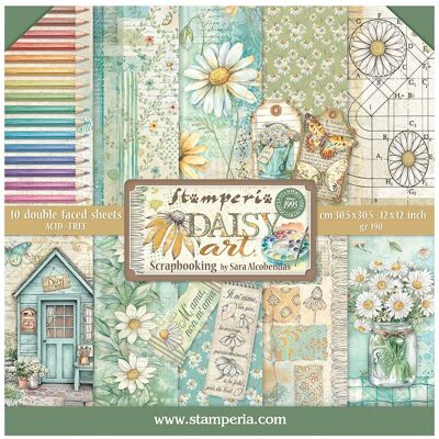 Stamperia Scrapbook-Block "Daisy Art" Stamperia Scrapbook-Block "Daisy Art"