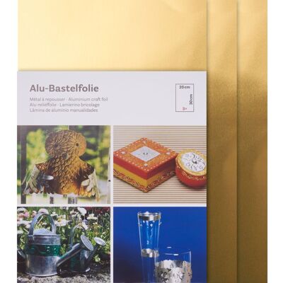 Rayher Dekorationsblätter - 3 Gold - 20x30cm - Blätter für Kerzen, Rahmen, Schilder Rayher Dekorationsblätter - 3 Gold - 20x30cm - Blätter für Kerzen, Rahmen, Schilder