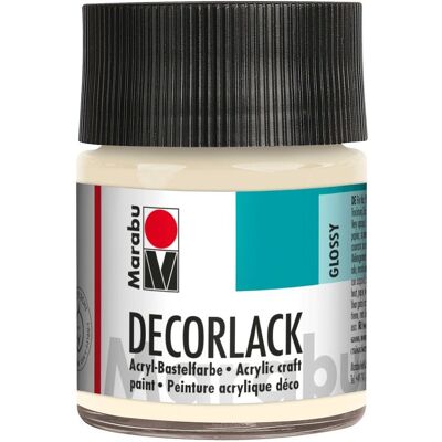 Marabu Decorlack, 50ml - Elfenbein Marabu Decorlack, 50ml - Elfenbein
