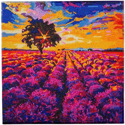 Craft Buddy Lavendelfeld Diamond Painting Set - Diamond Painting Kit Craft Buddy Lavendelfeld Diamond Painting Set - Diamond Painting Kit