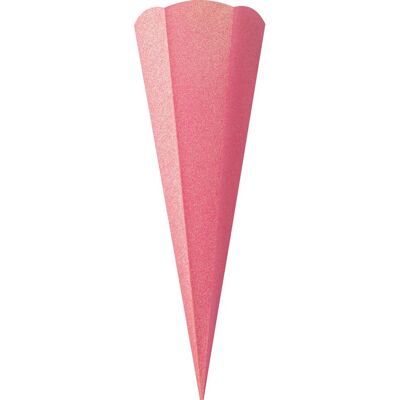 folia Schultüten-Rohling "Glitter" - Light Pink folia Schultüten-Rohling "Glitter" - Light Pink