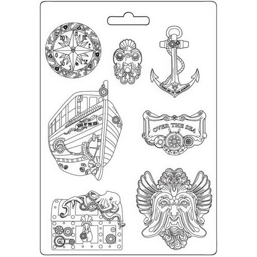 Stamperia Gießform "Songs of the Sea - Over the Sea"