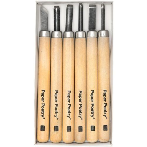 Rico Design Schnitzwerkzeug, 6er-Set