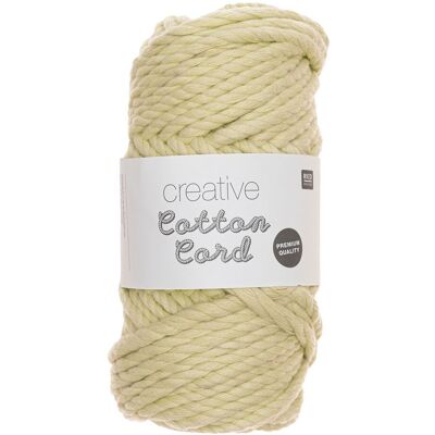 Rico Design Rico Creative Cotton Cord - Pastell-Grün Rico Design Rico Creative Cotton Cord - Pastell-Grün