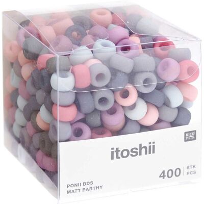 Rico Design itoshii Perlenmix "Ponii Beads" - Matt Earthy Rico Design itoshii Perlenmix "Ponii Beads" - Matt Earthy