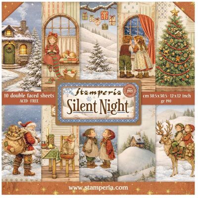 Stamperia Scrapbook-Block "Silent Night" Stamperia Scrapbook-Block "Silent Night"