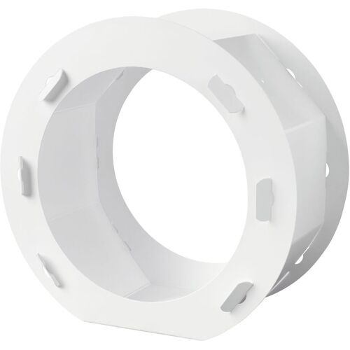 folia Laternen-Rohling "Rund", 5 Stück - Weiß