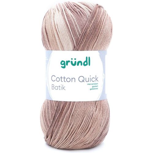 Gründl Cotton Quick Batik - Natur/Braun/Beige