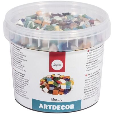 ARTDECOR Mosaikglassteine - 1 kg - 1x1cm ARTDECOR Mosaikglassteine - 1 kg - 1x1cm