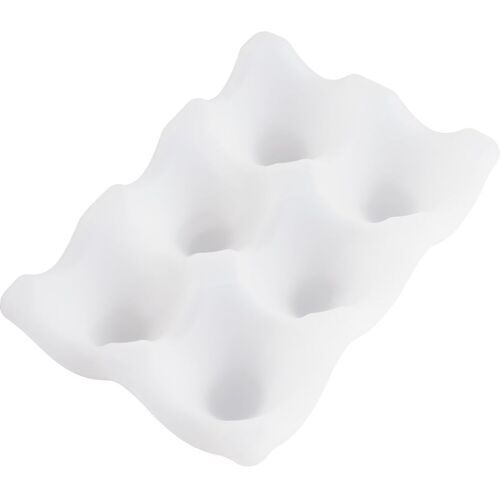 Jesmonite Silikon Gießform "6er Eierpalette"