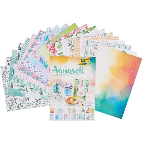 folia Motivblock "Aquarell"