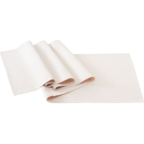 ambiente UNI Tischläufer, Baumwolle - Natur