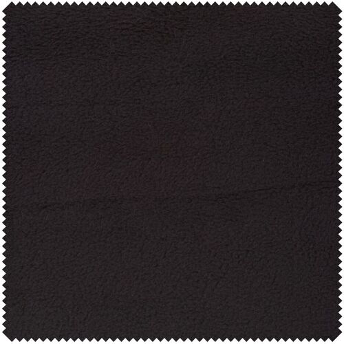 Fleece-Stoff "Antipeeling", Uni - Schwarz