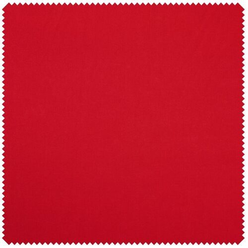 Baumwoll-Stoff "Uni" - Feuerrot