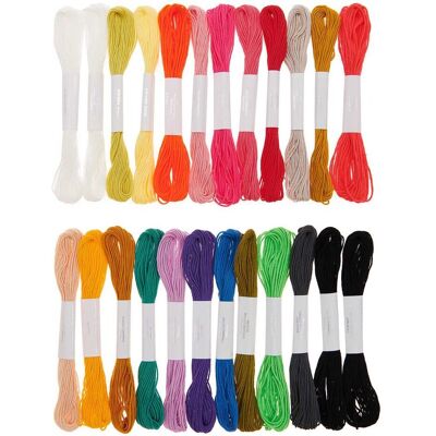 Rico Design Stickgarnset Multicolour - Fashion Rico Design Stickgarnset Multicolour - Fashion