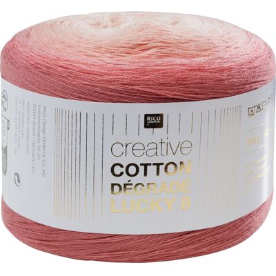 Rico Design - Creative Cotton Dégradé Lucky 8 - Yarn Rico Design - Creative Cotton Dégradé Lucky 8 - Yarn