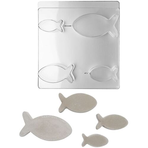 Rayher Gießform "Fische", 4 Größen