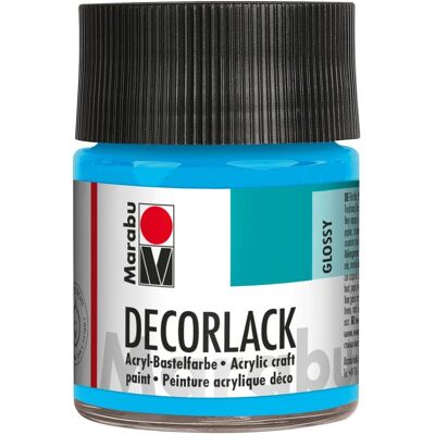Marabu - Decorlack Acryl hellblau - Blau - 50 ml - Paint Marabu - Decorlack Acryl hellblau - Blau - 50 ml - Paint