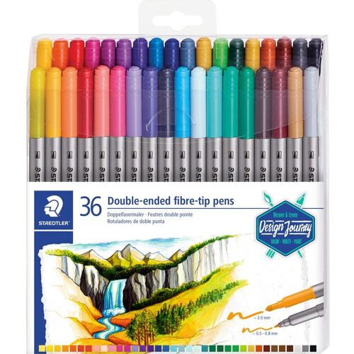 Staedtler Doppelfasermaler, 36er-Set