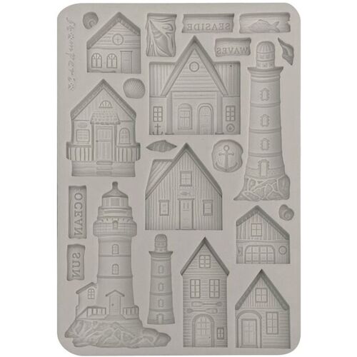 Stamperia Silikonform A5 "Silent Sea - Lighthouse"