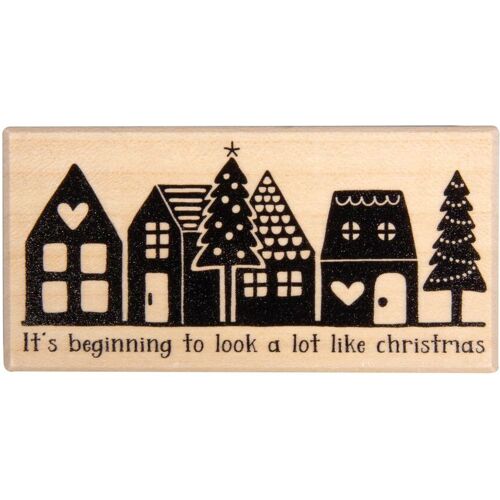 BUTTERER Stempel "Little town"