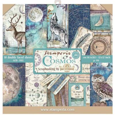 Stamperia Kosmos Scrapbook-Block Stamperia Kosmos Scrapbook-Block