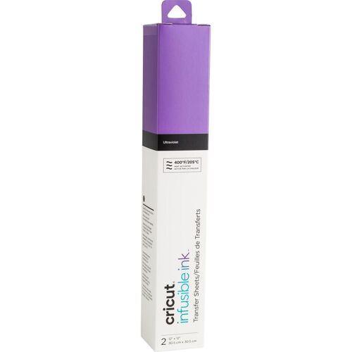 Cricut Uni Transferbogen "Infusible Ink", 30,5 x 30,5 cm - Ultraviolet