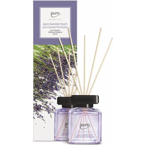 ipuro ESSENTIALS Raumduft Lavender Touch, lila, Glas - lila