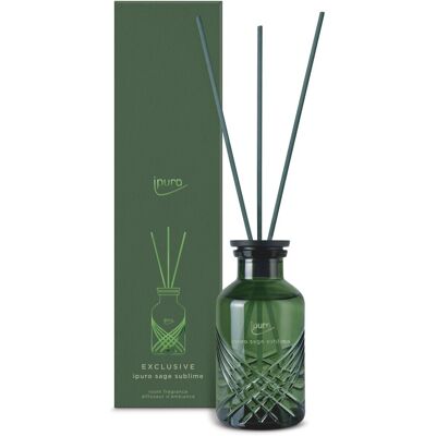 ipuro EXCLUSIVE Raumduft sage sublime, dunkelgrün, Glas - dunkelgrün ipuro EXCLUSIVE Raumduft sage sublime, dunkelgrün, Glas - dunkelgrün