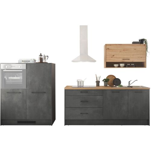 Yourkitchen Küchenblock 326 OHNE E-Geräte TORONTO, Melamin