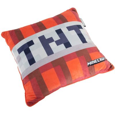 Zurbrüggen Dekokissen TNT MINECRAFT, rot, Polyester - rot Zurbrüggen Dekokissen TNT MINECRAFT, rot, Polyester - rot