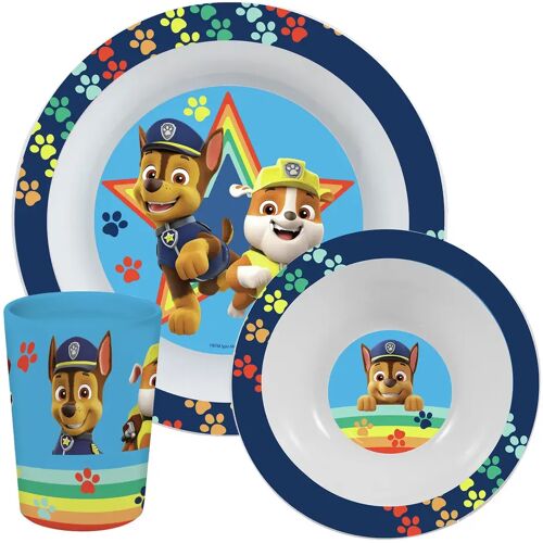 Paw Patrol Frühstücksset Boy 3tlg. PAW PATROL,... - Mehrfarbig