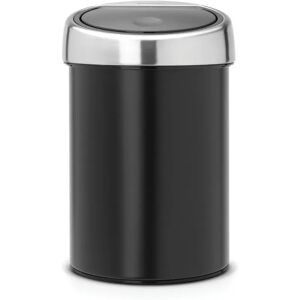 Brabantia Abfalleimer  3L TOUCH BIN, Stahl - Schwarz