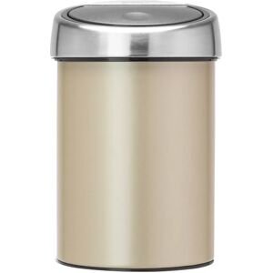 Brabantia Abfalleimer 3L TOUCH BIN, Stahl - Gelb