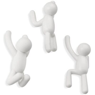 Zurbrüggen Buddy Wandhaken weiss, Kunststoff - Weiß Zurbrüggen Buddy Wandhaken weiss, Kunststoff - Weiß