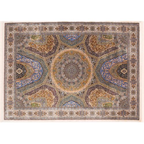 OCI Orientteppich SILK LINE, Kunstfasern