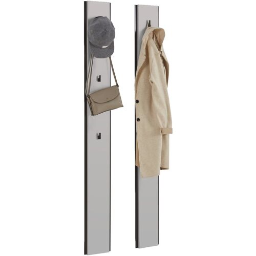 Voleo Garderobenpaneel-Set ZAYA, Kaschmir, Holznachbildung - Kaschmir