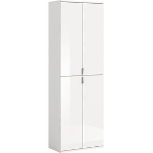 MID.YOU Hochschrank PROJEKT X, Holznachbildung - Weiß MID.YOU Hochschrank PROJEKT X, Holznachbildung - Weiß