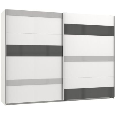 WIMEX Monaco Weiß Schwebetürenschrank - Schrank WIMEX Monaco Weiß Schwebetürenschrank - Schrank
